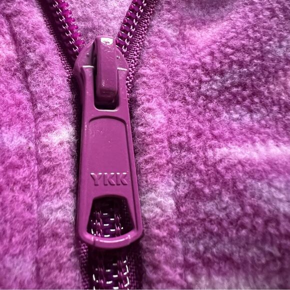 Columbia Sawyer Rapids Printed Full Zip Fleece Jacket Aztec Purple size Medium - Picture 5 of 10